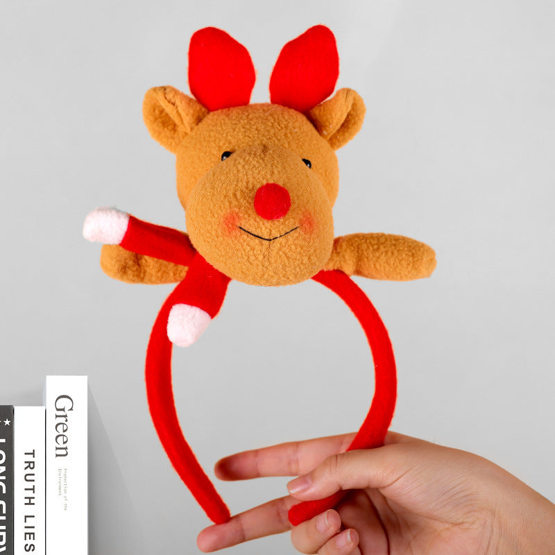 Festive Reindeer Antler Headband