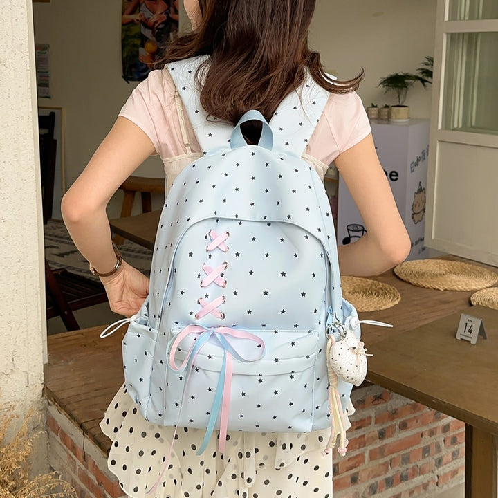 Charming Star-Embellished Backpack Kalsten