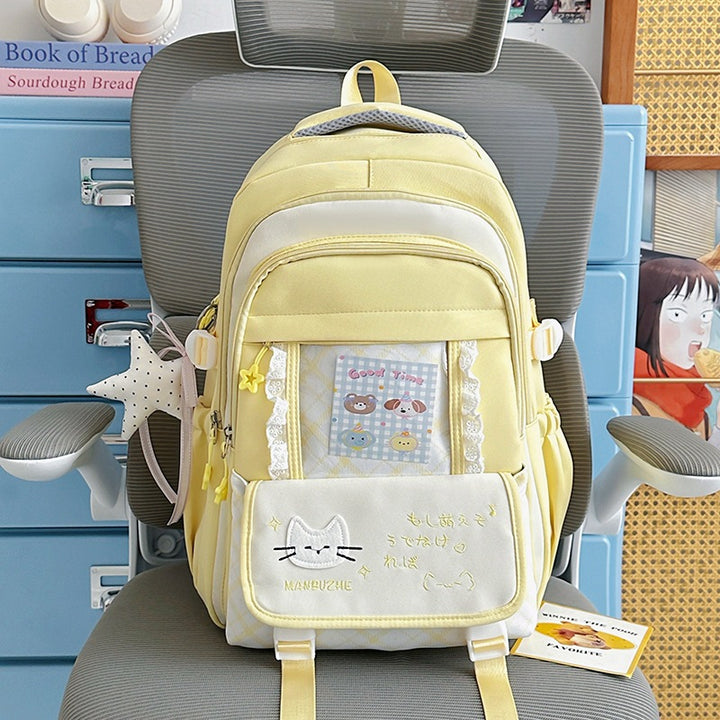 Cute Character-Themed School Backpack