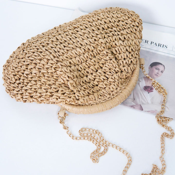 Handcrafted Shoulder Bag Made from Natural Materials Kalsten