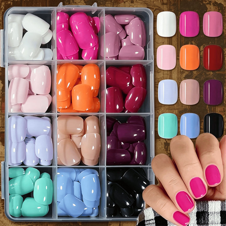 Versatile Soft Gel Nail Tips Set Kalsten