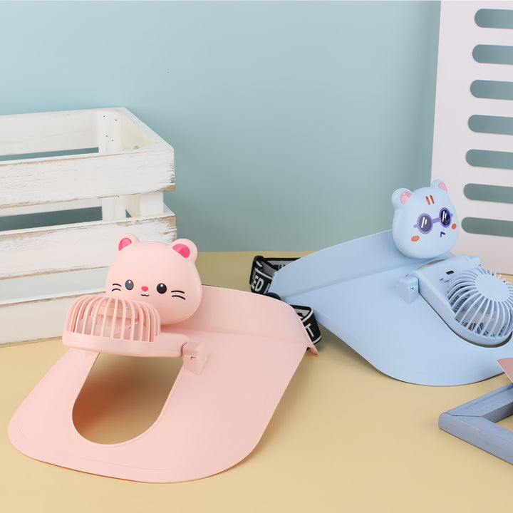 Women Portable USB Hand Fan with Playful Panda Design Kalsten