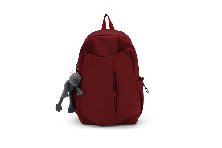 Backpack with Versatile Compartments and Charming Pendant Kalsten