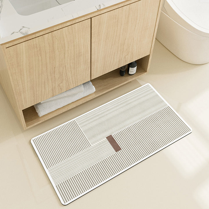 Decorative Luxe Bath Mat Kalsten