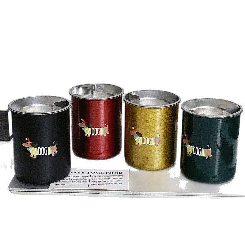 Thermal mug with funny dog breakfast design Kalsten