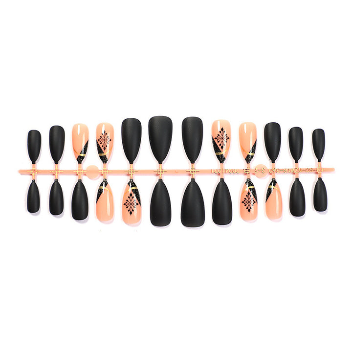 Artificial nail set with elegant geometry design Kalsten