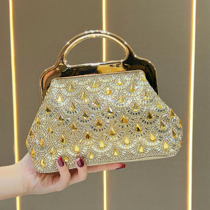 Stylish Embellished Evening Handbag