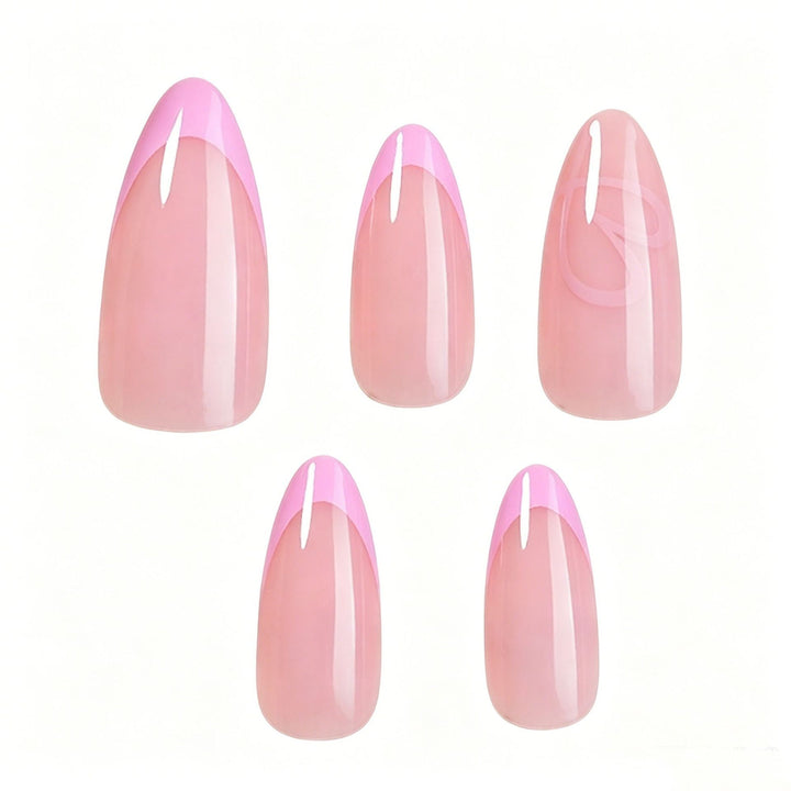 Elegant Stiletto Nail Art Tips with Heart Design Kalsten