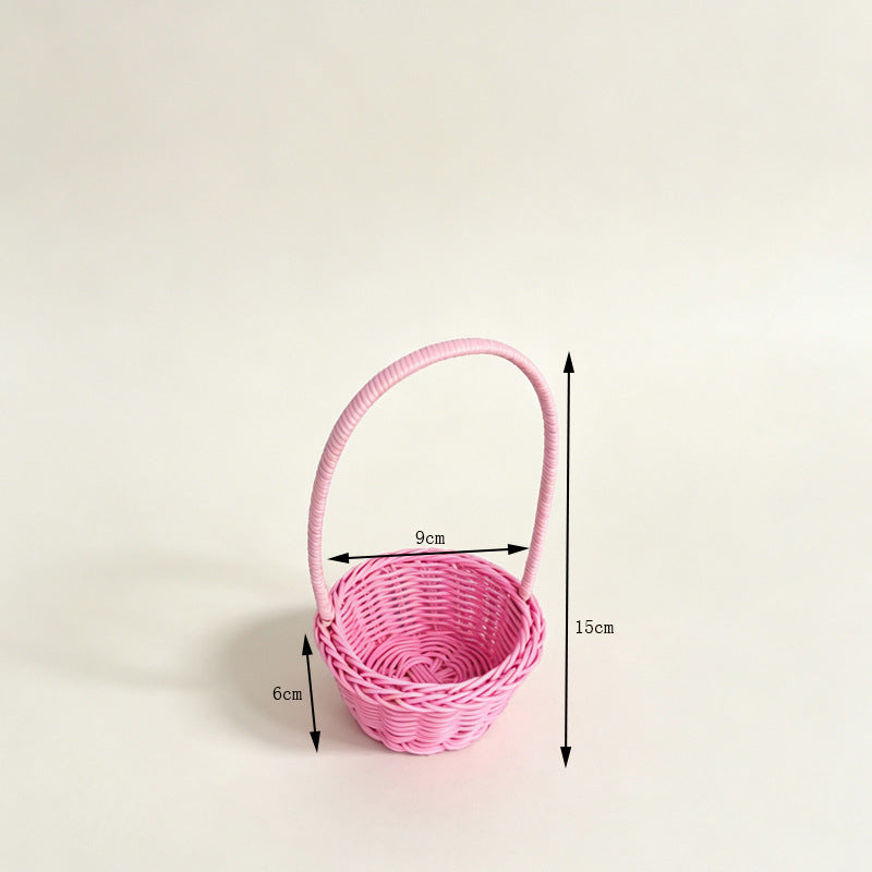Decorative Miniature Woven Basket Kalsten