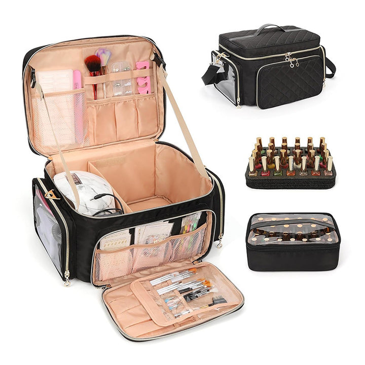 Cosmetic organizer with multifunctional compartments Kalsten
