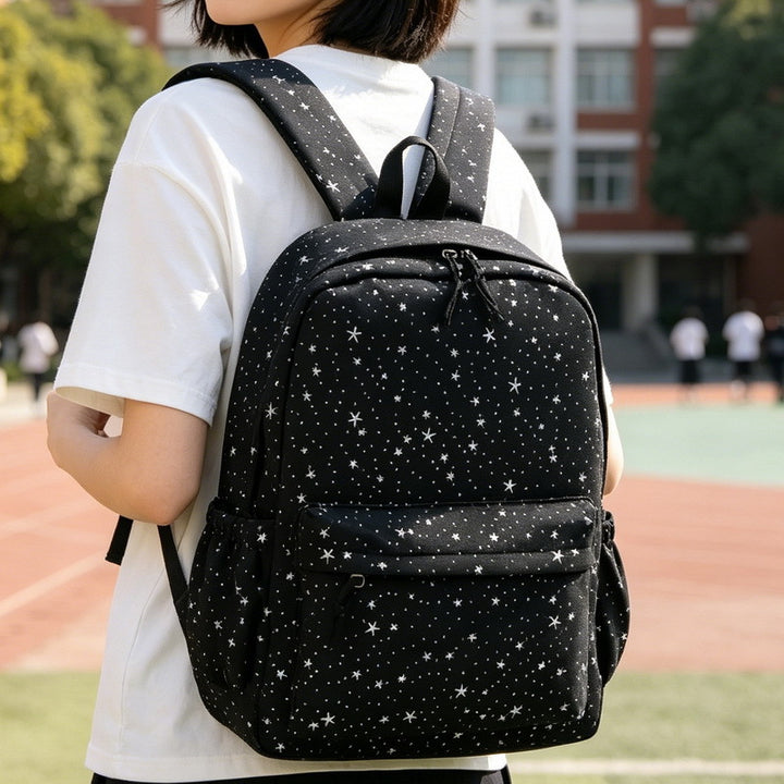 Star-Patterned Academic Backpack Kalsten