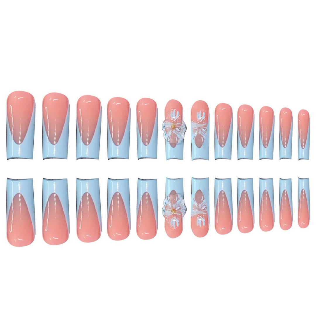 Floral Embellished Nail Enhancements Kalsten