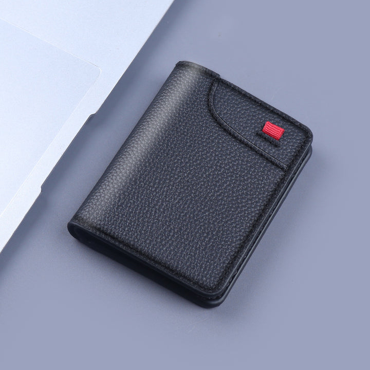 RFID-Blocking Leather Card Case