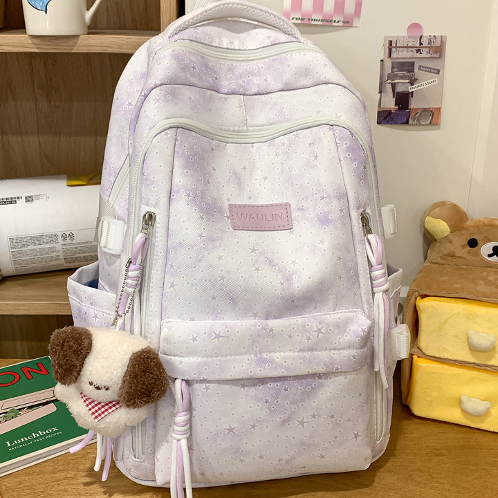 Stylish Star-Patterned Backpack Kalsten 1791205965