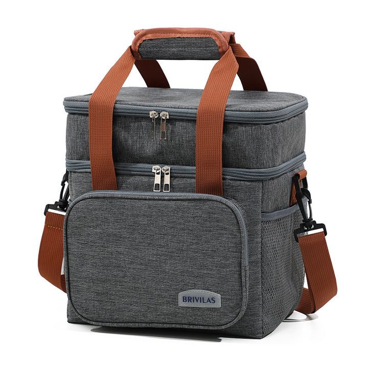 Insulated Zip-Top Lunch Tote