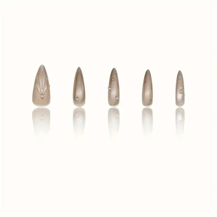 Premium Decorative Press-On Nail Extensions Kalsten