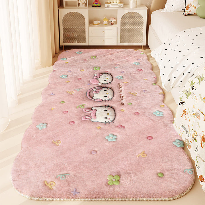 Cartoon-Themed Kids Area Rug