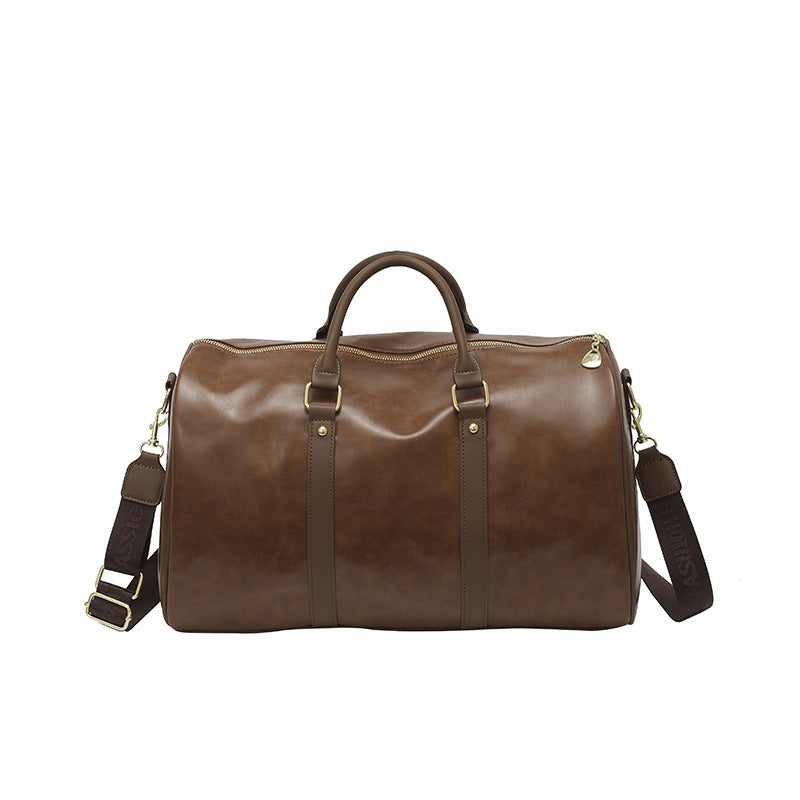 Premium Leather Travel Duffle Bag Kalsten