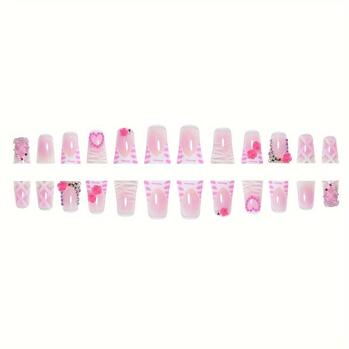 Decorative Floral Nail Art Set Kalsten