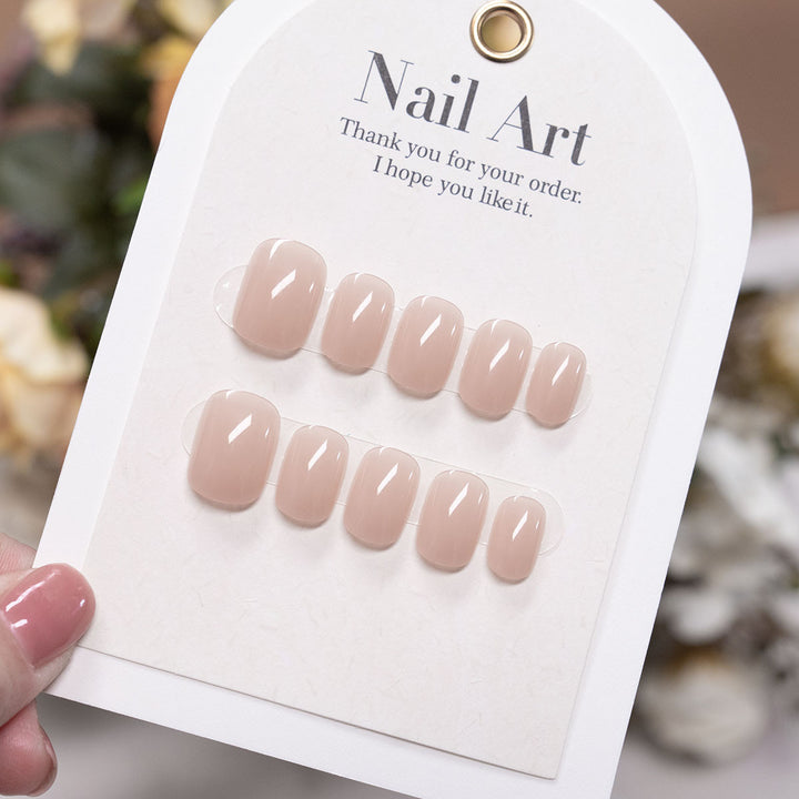 Classic Glossy Press-On Nail Set