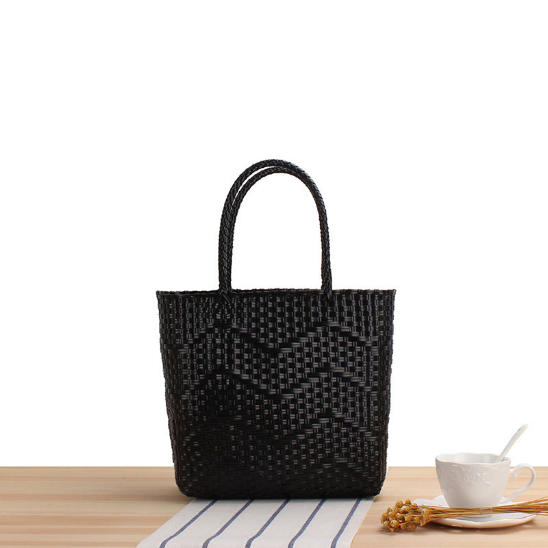 Practical tote bag with wave pattern Kalsten