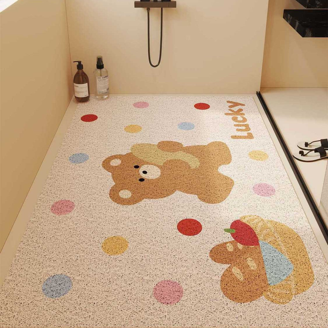 Cartoon Character Themed Bath Mat Kalsten