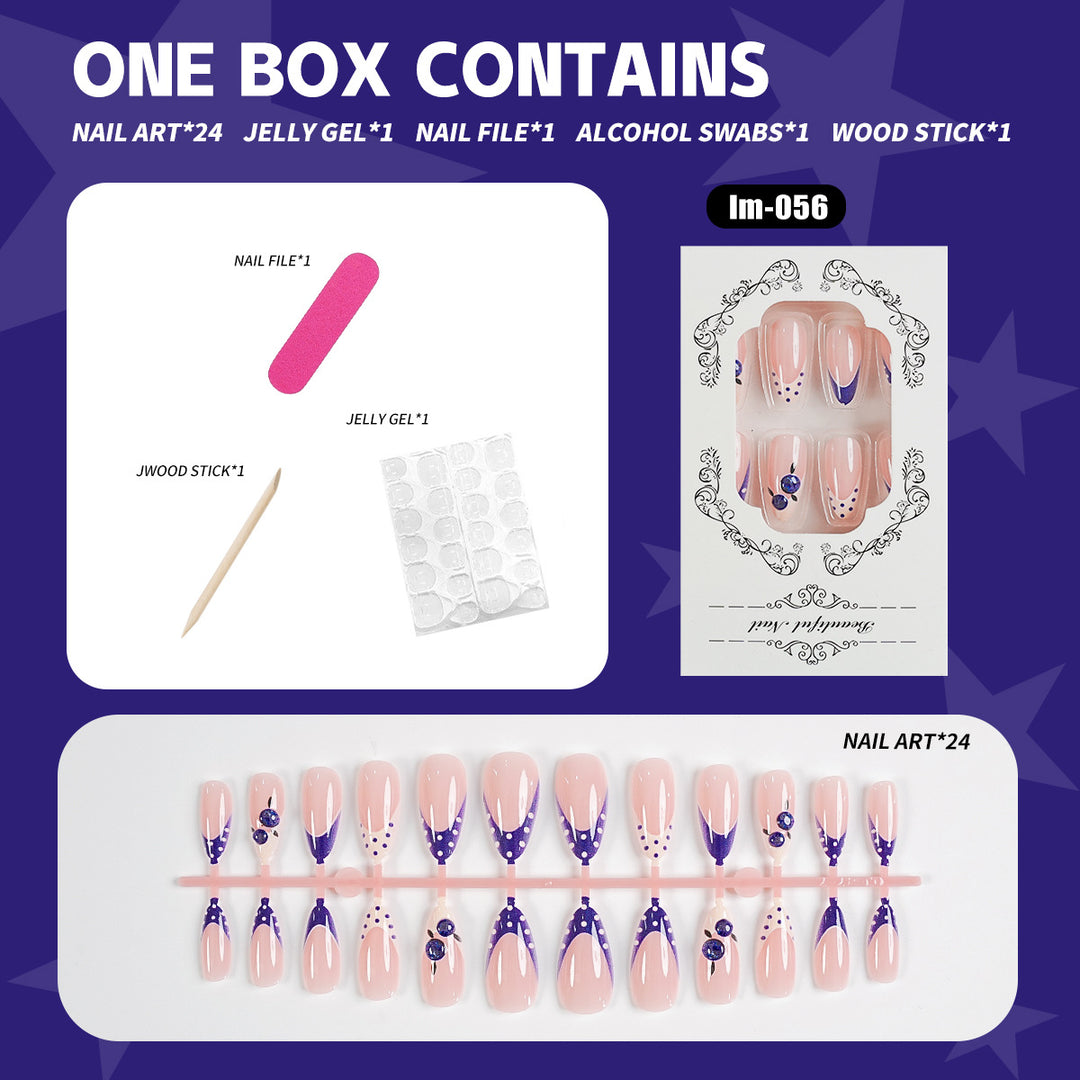 Creative Press-On Nail Art Kit