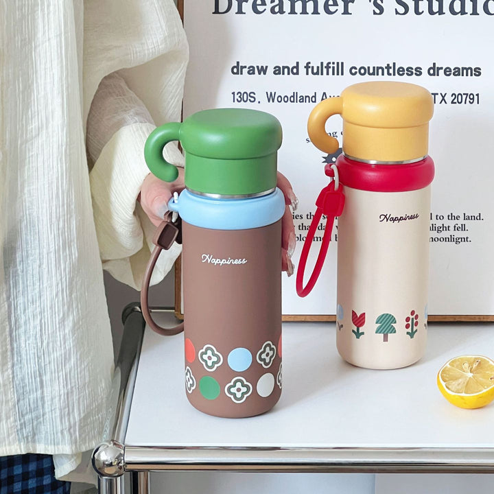 Women's Insulated Drinking Container with Cheerful Design Kalsten