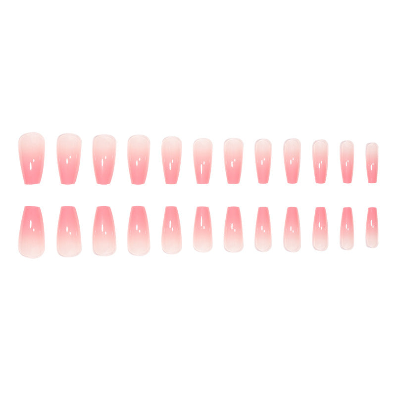 Long Acrylic Ombre Press-On Nails Kalsten