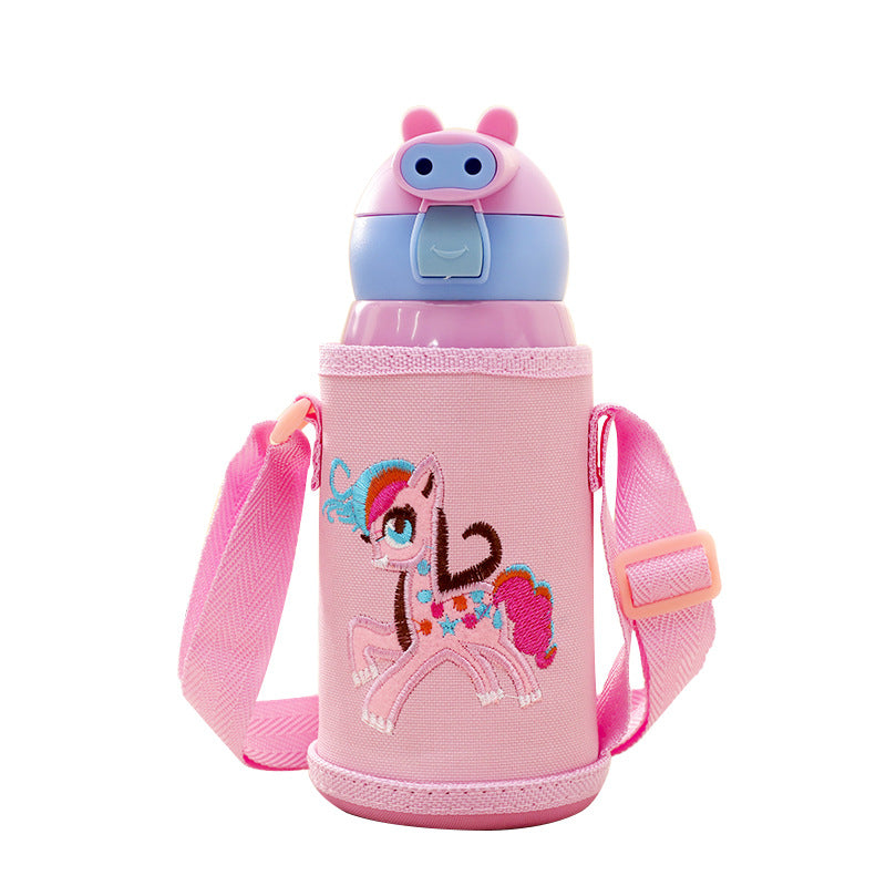 Ladies child-friendly drinking bottle with funny bunny pattern Kalsten