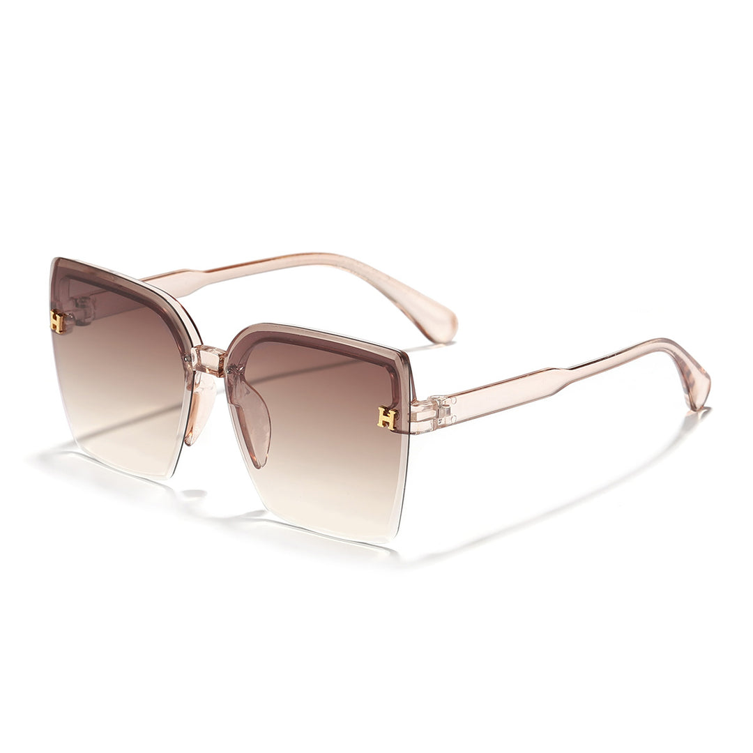 Women's fashionable square sunglasses with elegant frame construction Kalsten
