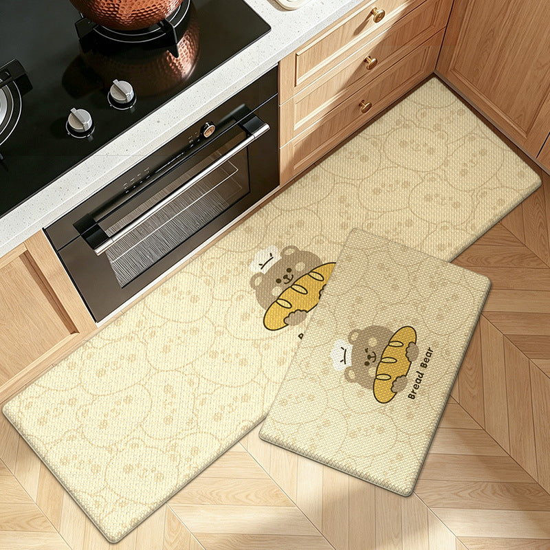 Playful Cartoon Kitchen Runner Mat Kalsten