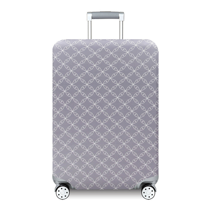 Women's Hard Shell Travel Suitcase with Custom Statement Design Kalsten