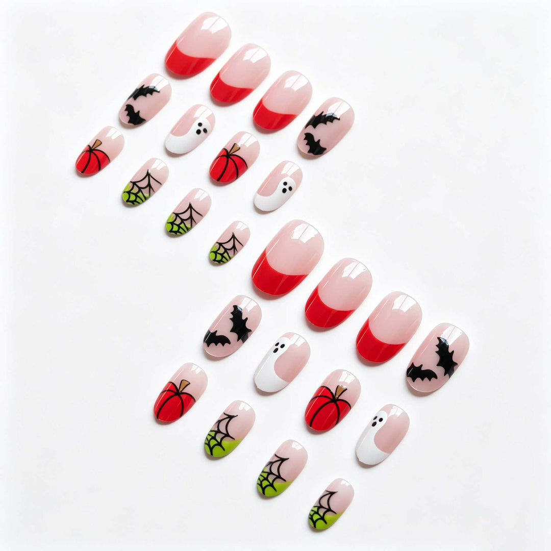 Halloween-Themed Nail Art Set