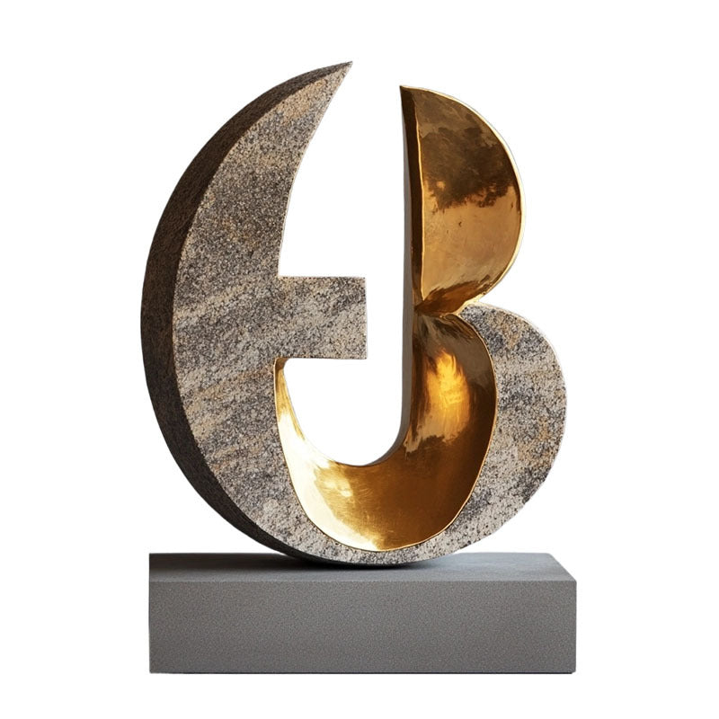 Abstract Decorative Knot Sculpture
