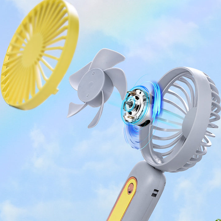 Ladies portable hand fan with powerful battery technology Kalsten