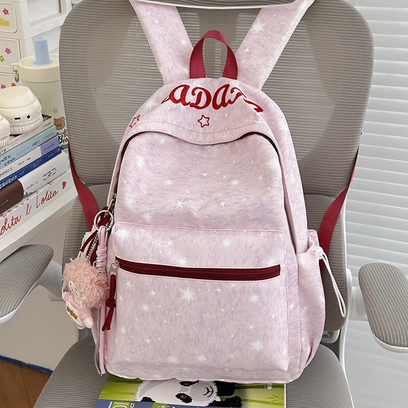 Stylish Star-Patterned Backpack Kalsten 1791205224