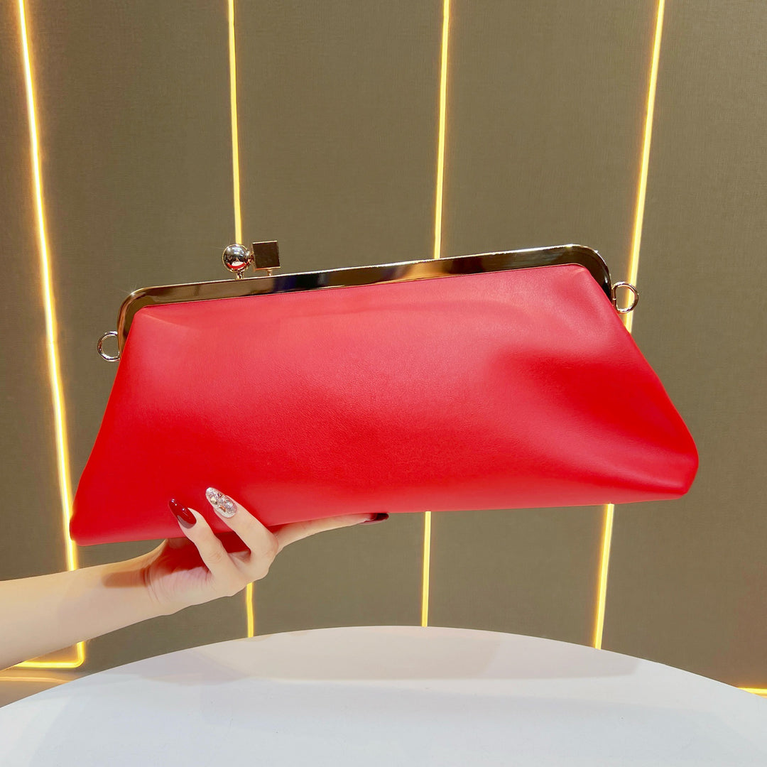 Stylish Satin Evening Clutch