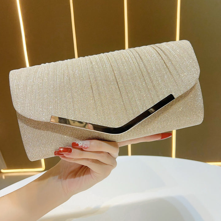Elegant Pleated Clutch Bag
