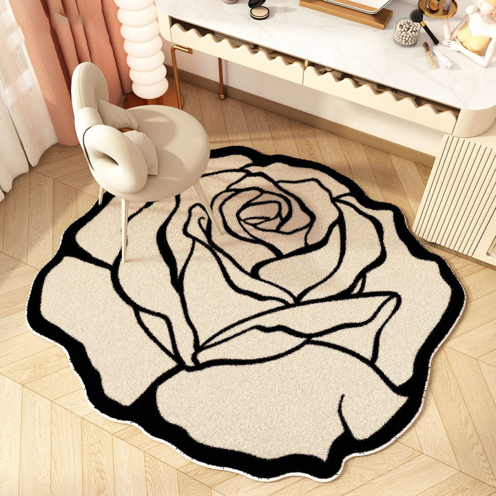 Floral Design Area Rug