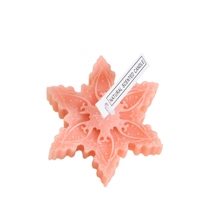 Textured Kernel Sculpted Scented Soy Wax Pillar Candle