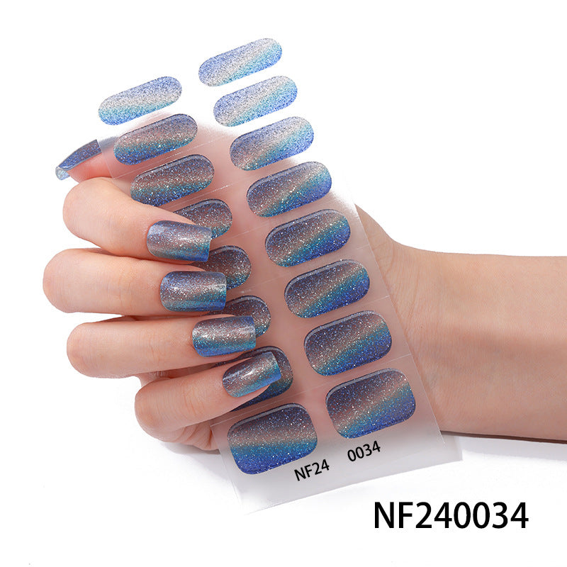 Sparkling Glossy Nail Wraps
