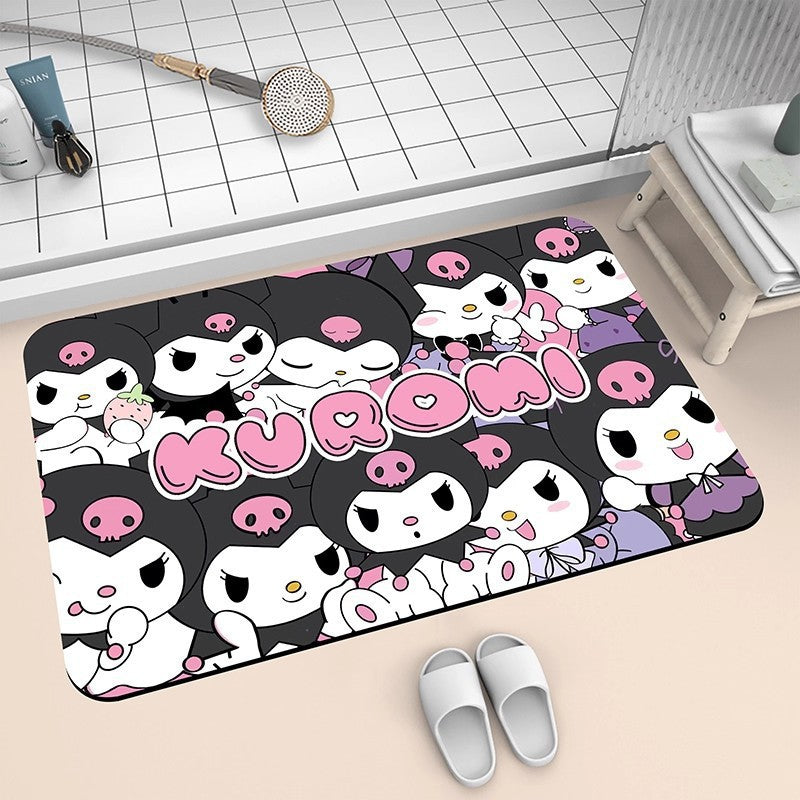 Cartoon Character Bath Mat