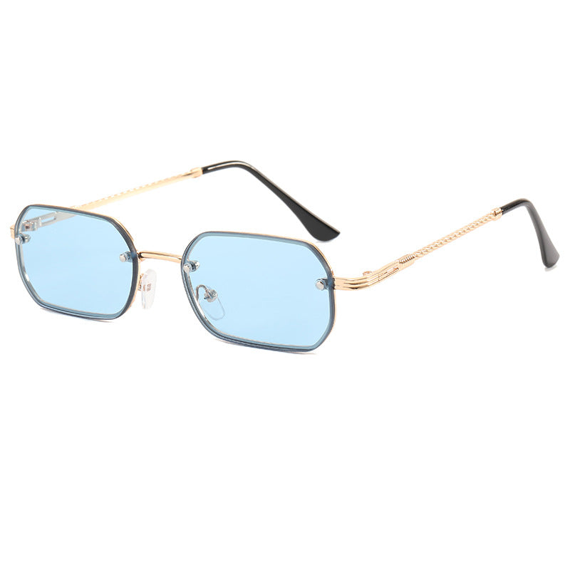 Women's stylish octagonal sunglasses with luxurious metal frame Kalsten