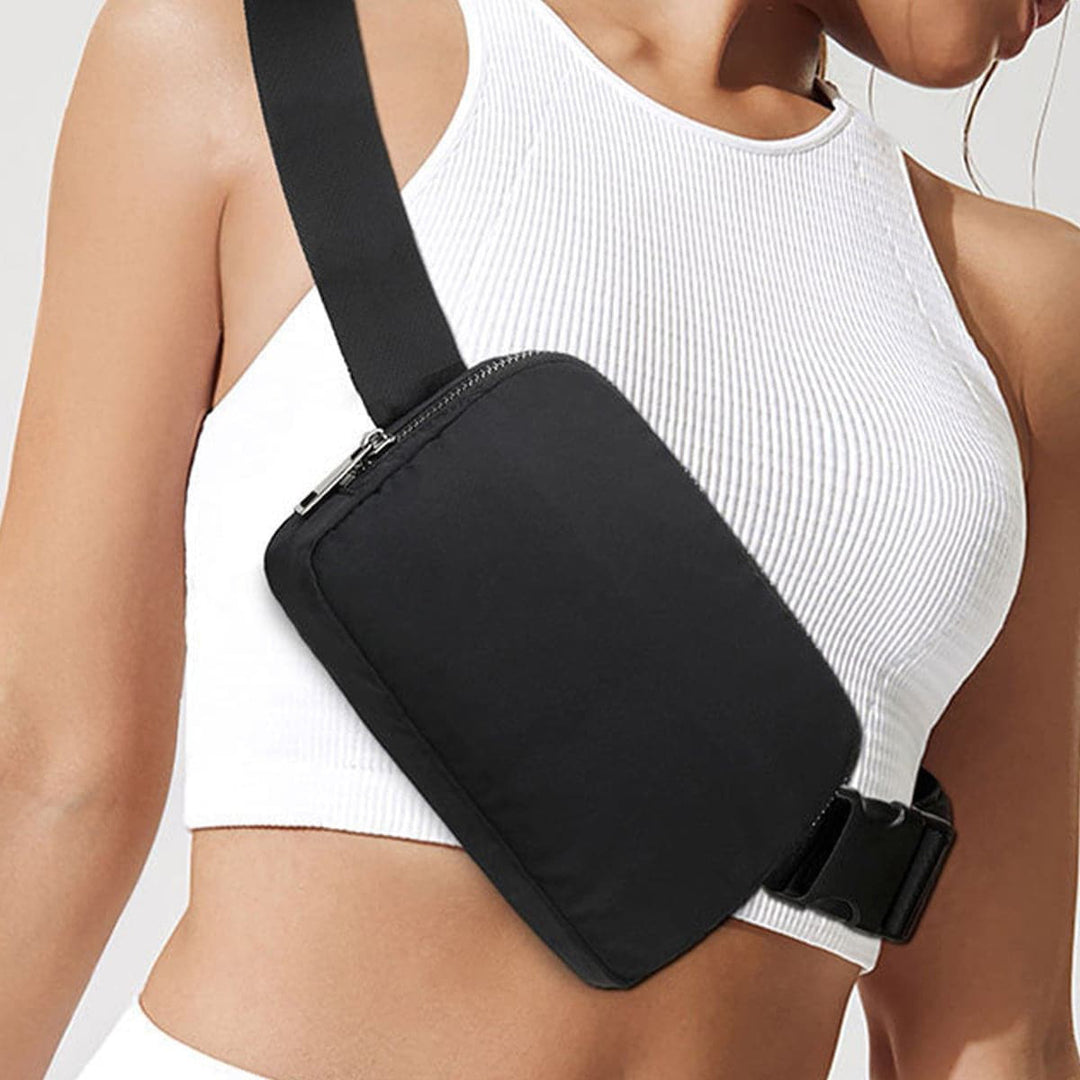 Waist bag with adjustable carrying strap Kalsten