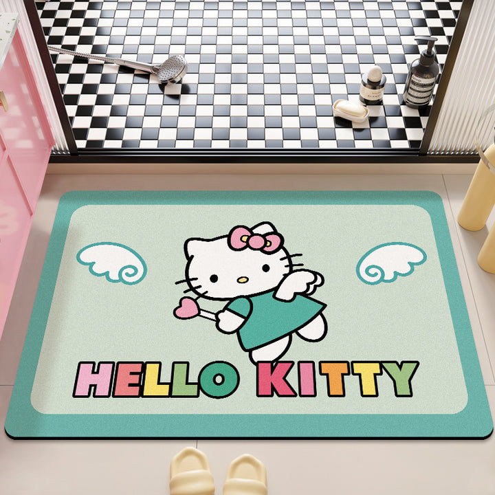 Hello Kitty Plush Bath Mat for Bathrooms