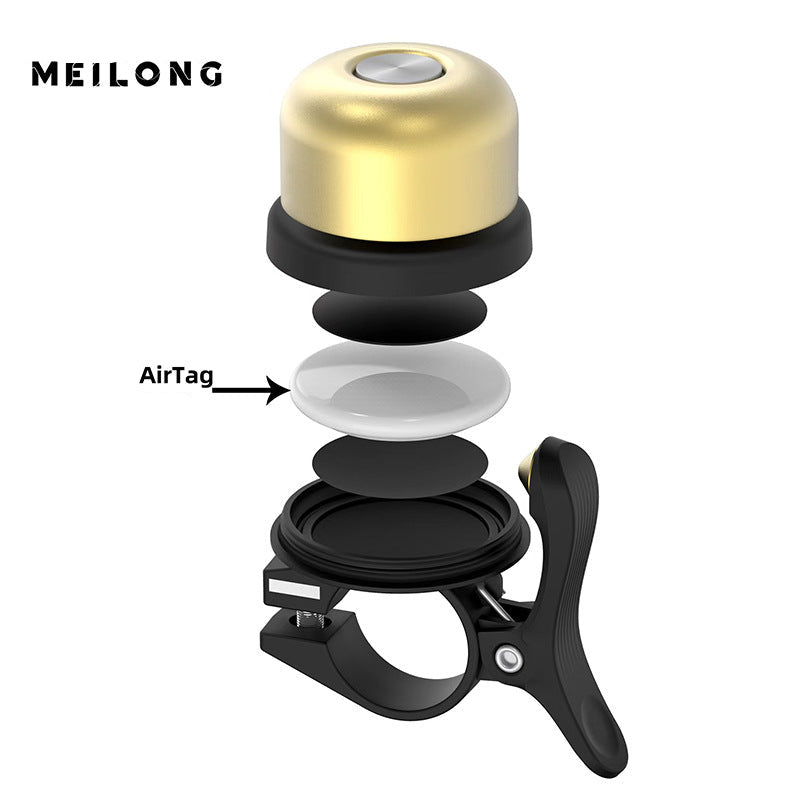 compact precision handlebar bell with quick-release clamp mount Kalsten