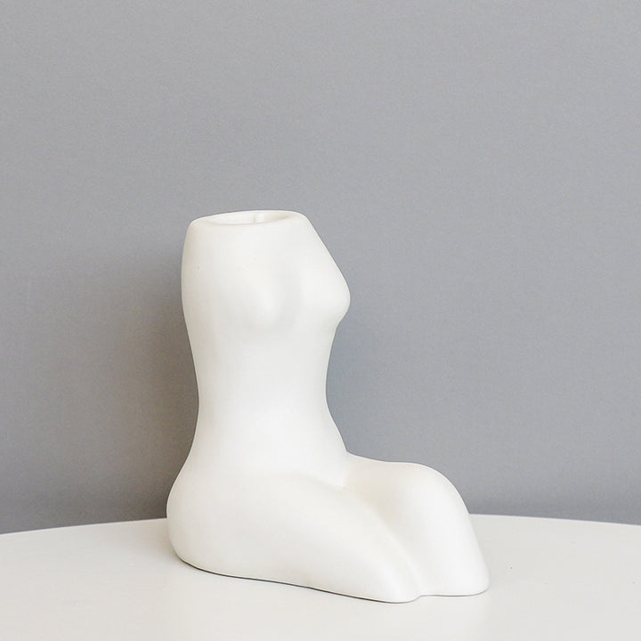 Artistic Body-Shaped Ceramic Vase Kalsten