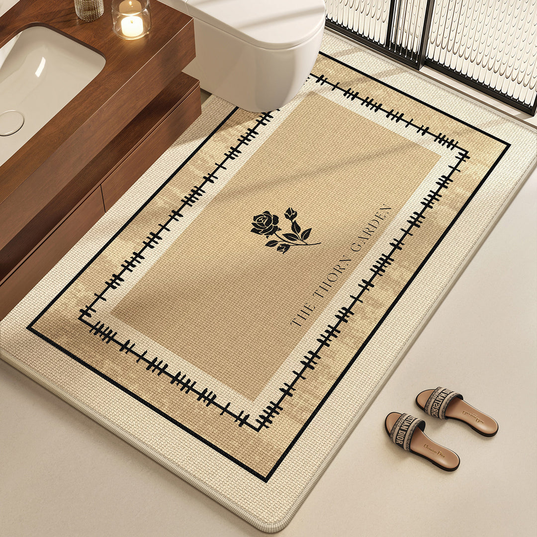 Inspirational Quote Bathroom Mat Kalsten