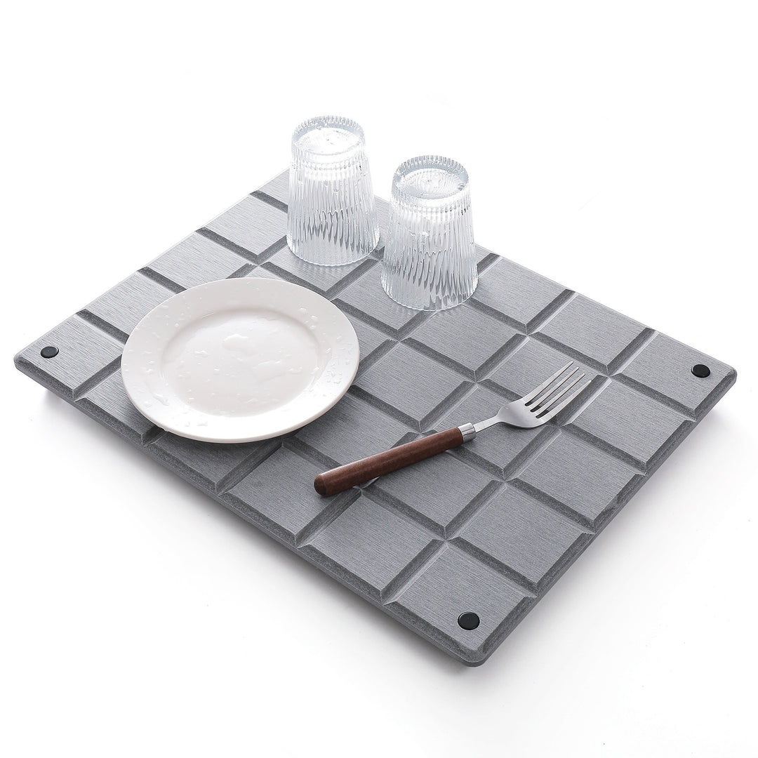 Multi-Textured Kitchen Drying Mat Kalsten